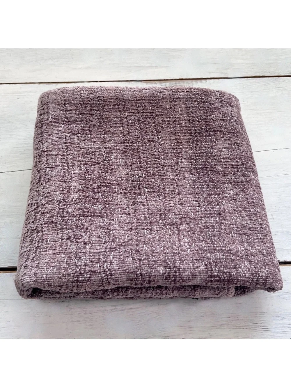 1 Pottery Barn JOURNEY Lumbar CHENILLE Linen Pillow Cover Plum - Fig 16 x 26 in